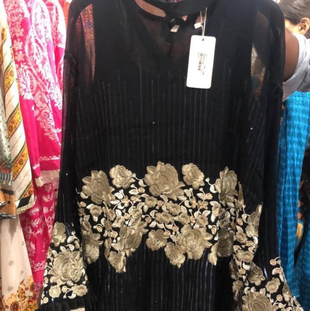 Pakistani net tunic